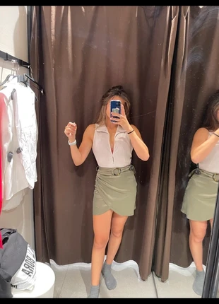 Minifalda Satinada Zara, marque: Zara, état: Neuf avec étiquette, taille: S / 36 / 8, 8,00 €, 9,10 € Protection acheteurs incluse