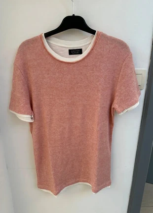 T-shirt Zara Man / Rose / Taille S /, merk: Zara Man, staat: Nieuw zonder prijskaartje, maat: S, € 7,00, € 8,05 inclusief Kopersbescherming