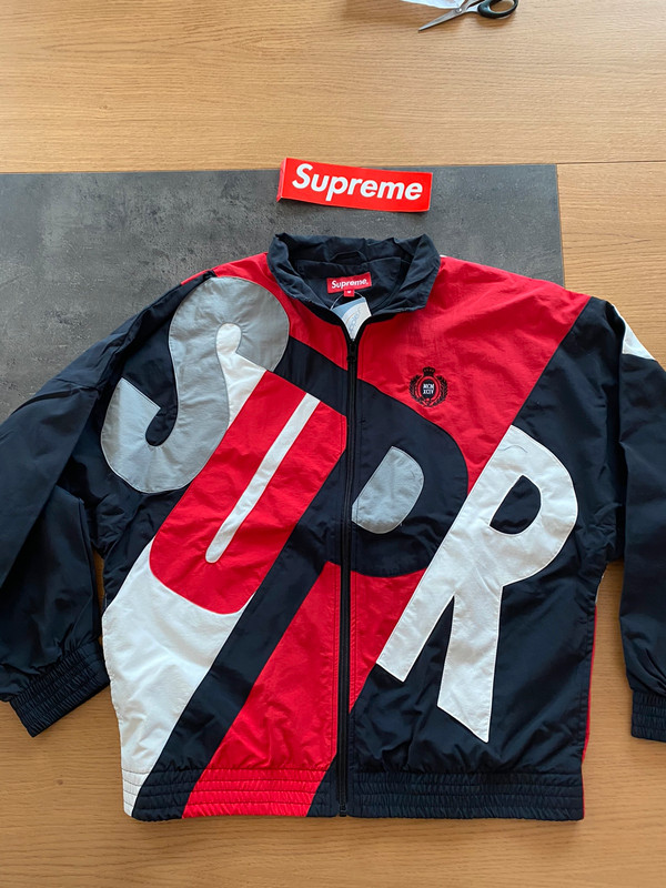 Supreme Big Letter track Jacket