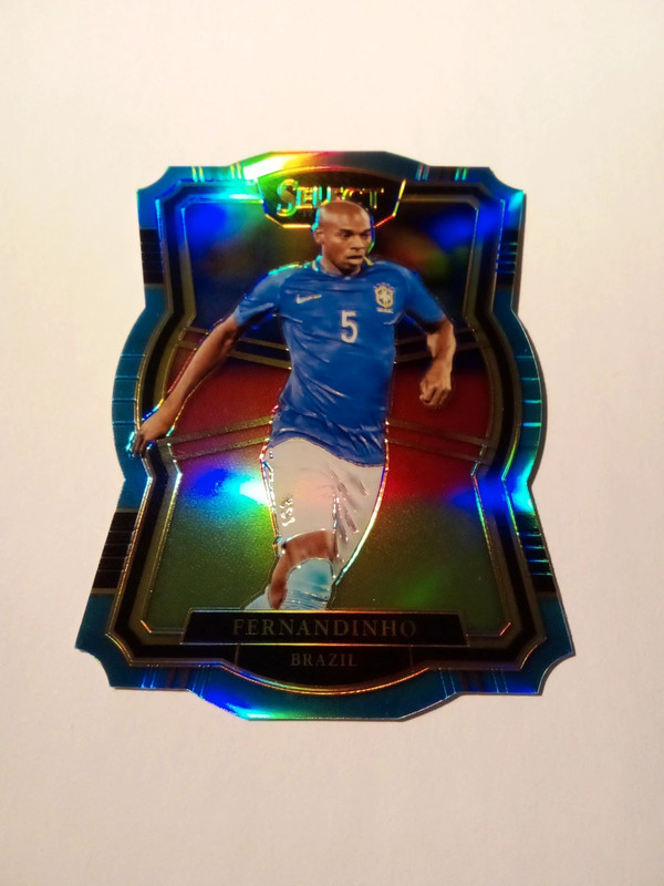 Fernandinho Brazil football card 1