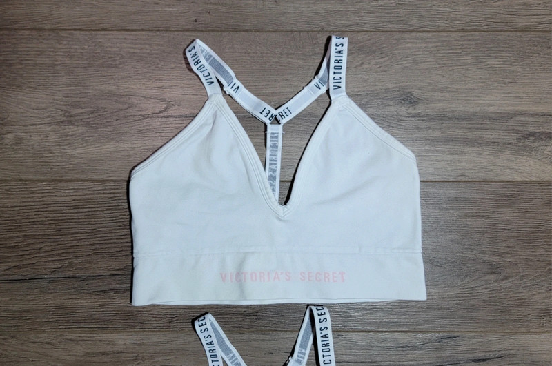 Victoria's Secret 3 pack unlined bralette seamless sports bra Size: M 5