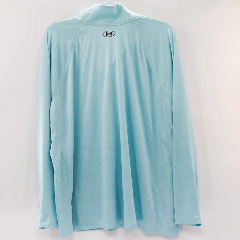 Under Armor 3X Blue Lightweight Quarter Zip Sweatshirt 5