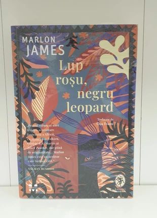Lup rosu, negru leopard, Marlon James, carti romanesti, condition: New with tags, £9.00, £10.02 includes Buyer Protection Pro