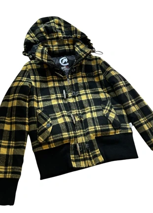 Ecko Unltd. Plaid wool N2B Bomber jacket wool y2k swag rap hip hop sk8, marke: ECKO UNLTD., zustand: Sehr gut, größe: M, 63,00 €, 66,85 € inklusive Vinted-Käuferschutz