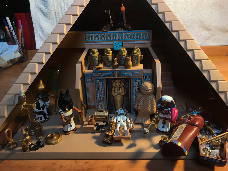 Playmobil - 4240 - Pyramide égyptienne : : Jeux et Jouets