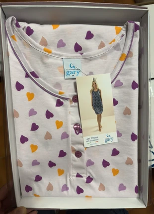 Camicia da notte spalla larga nightgown wide straps chemise de nuit à larges bretelles nachthemd, marca: Gary, estado: Novo com etiquetas, tamanho: M / 38 / 10, €25.00, €26.95 inclui Proteção do Comprador