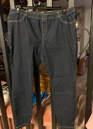 Jean’s bleu foncé élastique, marca: C&A, estado: Nuevo con etiquetas, tamaño: 4XL / 48 / 20, 8,00 €, 9,10 € Protección al comprador incluida