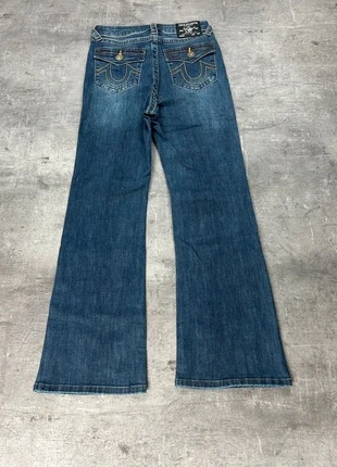Vintage Y2K True Religion Jeans - Miss Me / True Religion / Rock Revival / Dolce & Gabbana Style, merk: True Religion, staat: Heel goed, maat: S / 36 / 8, € 59,99, € 63,69 inclusief Kopersbescherming