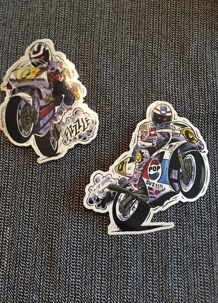 Stickers moto - Illustrateur américain, brand: Stickers, condition: New without tags, €2.00, €2.80 includes Buyer Protection