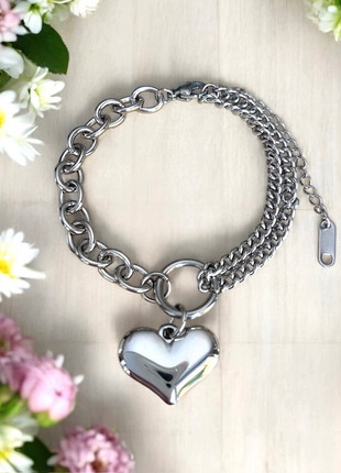 Bracelet acier inoxydable ajustable inspiration ZAG cœur, marke: ZAG, zustand: Sehr gut, 13,00 €, 14,35 € inklusive Vinted-Käuferschutz