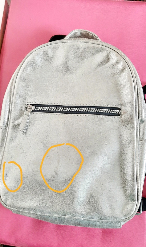 Primark Girls silver backpack Vinted