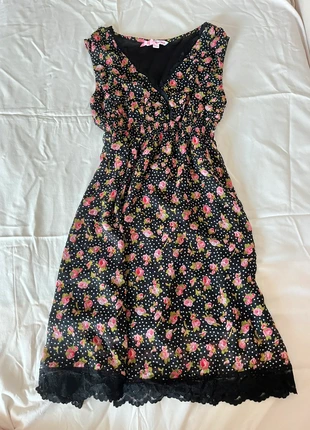 vestito floreale lungo tally wejil vintage, brand: Primavera, condizioni: Ottime, taglia: S / IT 40 / EU 36, €5.00, €5.95 include la Protezione acquisti