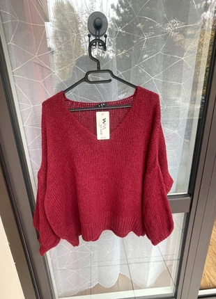Pull femme très élégant couleur bordeaux convient taille 36-42, brand: WeWood, condizioni: Nuovo con cartellino, taglia: Taglia unica, €24.00, €25.90 include la Protezione acquisti