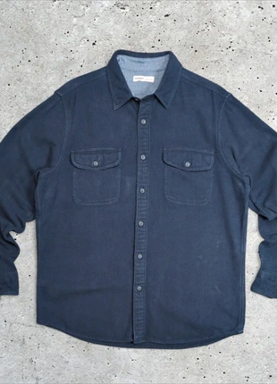 Mens Navy Blue Long Sleeve Flannel Shirt Medium, brand: Williams Sonoma, condition: Very good, size: M, £12.95, £14.30 includes Buyer Protection