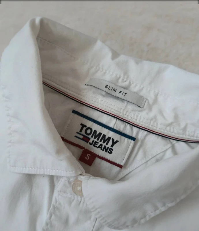 Chemise blanche tommy jeans - Slim Fit Taille S 💥 - photo numéro 2