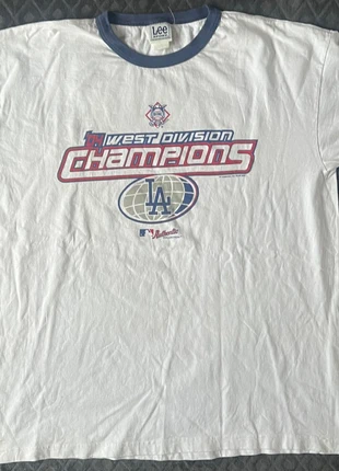 Rare Vintage t-shirt Lee 2004 Los Angeles Dodgers West Champions - XL - MLB - Y2K - 90s/00s, brand: MLB, condition: Very good, size: XL, €29.00, €31.15 includes Buyer Protection