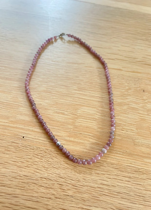 Collier lepidolite, état: Neuf sans étiquette, 35,00 €, 37,45 € Protection acheteurs incluse