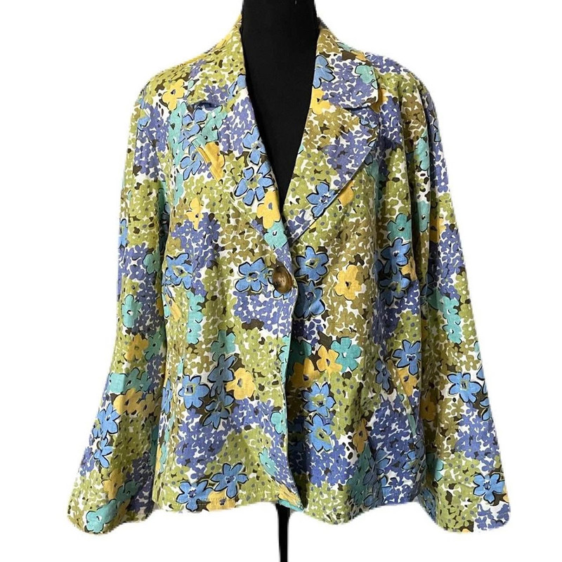 RQT Floral Blazer 1