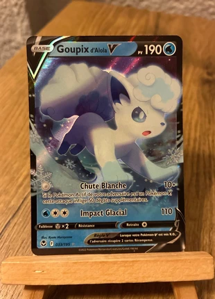 Goupix d’Alola V 033/193 EB12 Tempête Argentée Pokémon, brand: Pokémon, condizioni: Ottime, €3.50, €4.38 include la Protezione acquisti