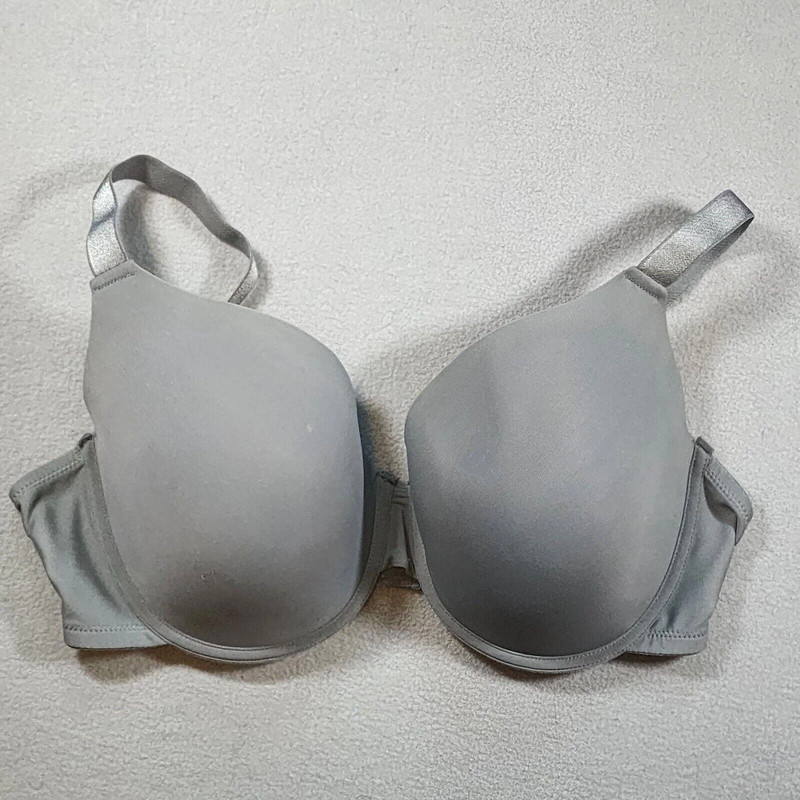 Secret Treasures Bra 42d Gray Grey Light Lined T-Shirt 1