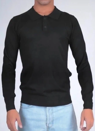 Polo invernale classica formale uomo, nera, XL,365. Nuovo con cartellino., marque: polo nera invernale, état: Neuf avec étiquette, taille: XL, 11,98 €, 13,28 € Protection acheteurs incluse