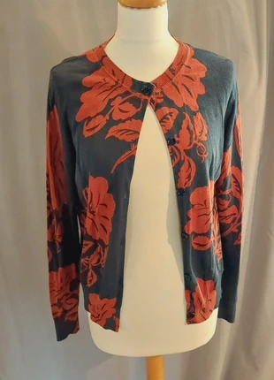 Gilet bleu et orange, brand: Monoprix Femme, condition: Good, size: XS / 34 / 6, €1.50, €2.28 includes Buyer Protection