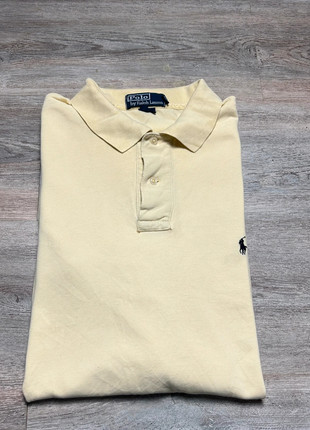 Polo manche courte Ralph Lauren couleur jaune logo bleu taille L en bon état, marque: Ralph Lauren, état: Bon état, taille: L, 13,90 €, 15,30 € Protection acheteurs (Pro) incluse