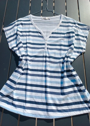 T-shirt manches courtes, marinière, marque: Armand Thiery, état: Neuf sans étiquette, taille: L / 40 / 12, 4,00 €, 4,90 € Protection acheteurs incluse