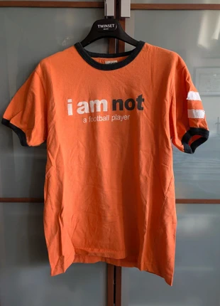 T-shirt "I'm not a football player", merk: i'm not, staat: Heel goed, maat: S, € 8,00, € 9,10 inclusief Kopersbescherming