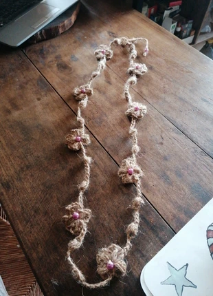 Lunghissima collana boho style in juta naturale, zustand: Neu, 3,00 €, 3,85 € inklusive Vinted-Käuferschutz