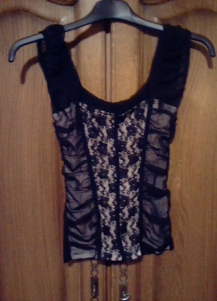 Elégant blouse chic, merk: Inconnu, staat: Heel goed, maat: XS / 34 / 6, € 3,00, € 3,85 inclusief Kopersbescherming