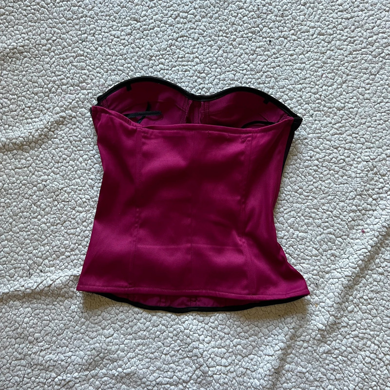 Vintage pink corset top - Charlotte Russe 3