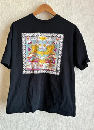 Daily Paper Psychedelic Graphic T-Shirt – Size XS / S, brand: Daily paper, condition: Very good, size: S, £20.00, £21.70 includes Buyer Protection