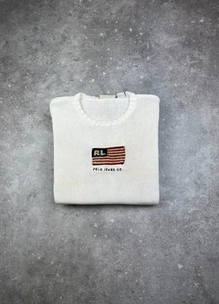 Pull Col Rond Maille Polo Ralph Lauren Taille M Femme Blanc Logo Américain Coton #F53, marca: Ralph Lauren, estado: Muy bueno, tamaño: M / 38 / 10, 80,00 €, 84,70 € Protección al comprador Pro incluida