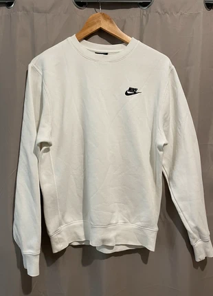 Crewneck Nike blanc, brand: Nike, condition: Very good, size: S, €15.00, €16.45 includes Buyer Protection