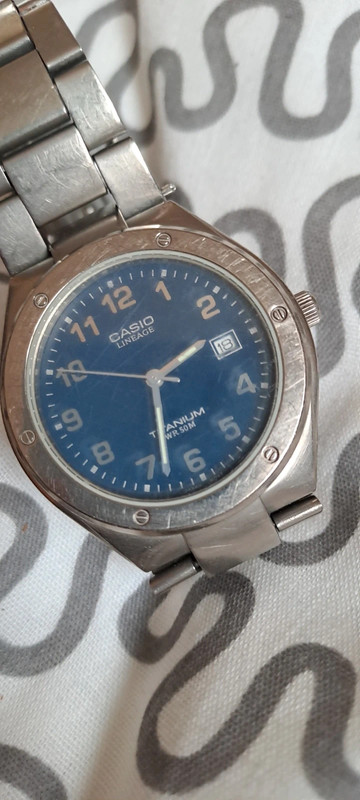 Casio lineage titanium sales