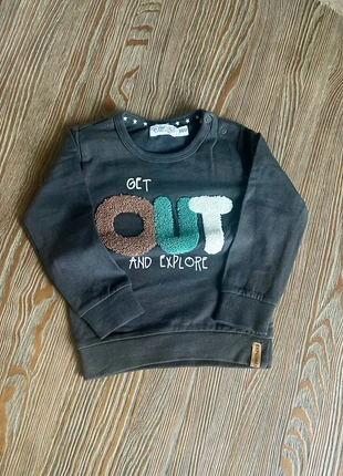 Trui donkergrijs Dirkje maat 68, marque: Dirkje, état: Bon état, taille: 6-9 mois / 68 cm, 1,50 €, 2,28 € Protection acheteurs incluse