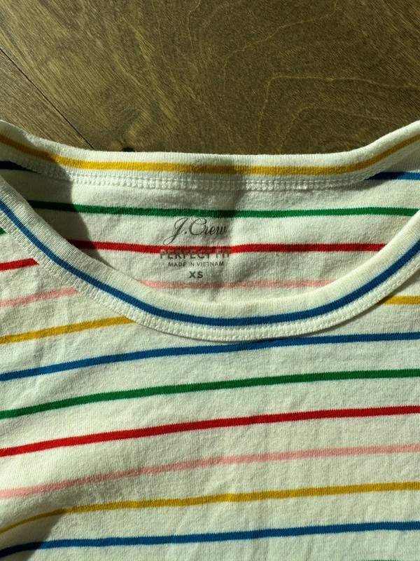 Jcrew multi color tshirt 2