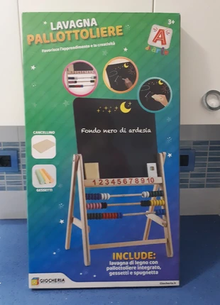 Lavagna Pallottoliere Giocheria, brand: giocheria, condizioni: Ottime, taglia: 24-36 mesi / 92 cm, €12.00, €13.30 include la Protezione acquisti