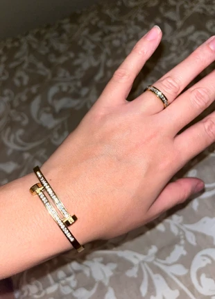 Bracelet acier inoxydable, merk: Vintage Dressing, staat: Nieuw zonder prijskaartje, € 10,00, € 11,20 inclusief Kopersbescherming