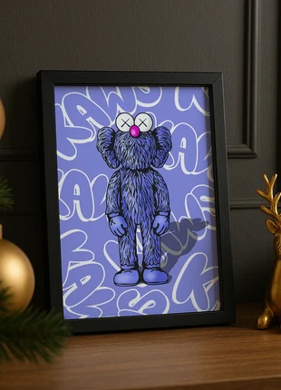 Cadre Premium kaws 16 13x18, marque: Kaws, état: Neuf avec étiquette, 12,90 €, 14,25 € Protection acheteurs (Pro) incluse