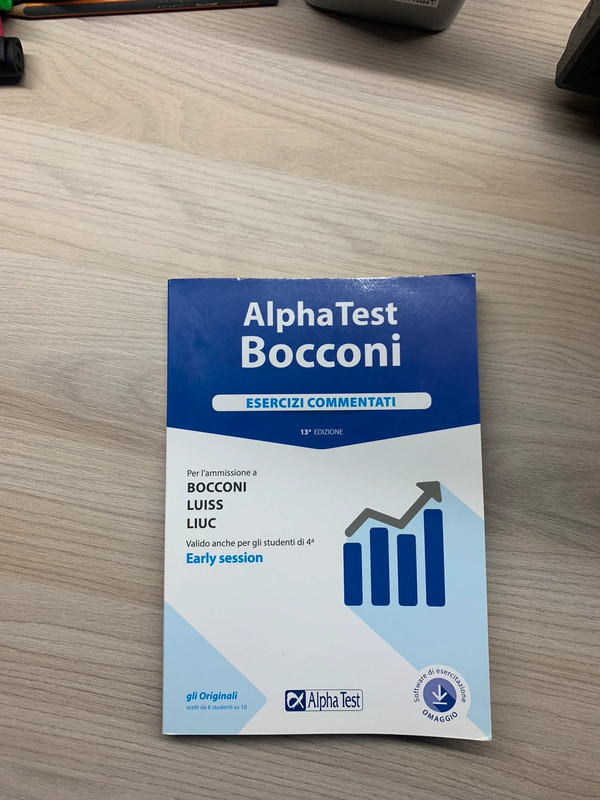 Alpha Test Bocconi Luiss. Kit di preparazione: manuale di preparazione-esercizi commentati-1600 quiz