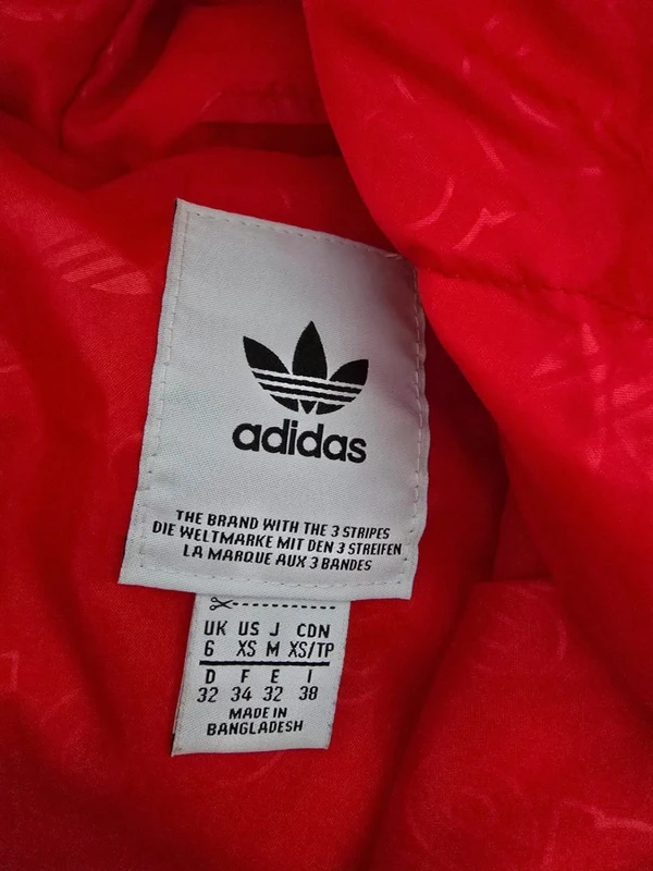 Doudoune Adidas rouge - photo numéro 5
