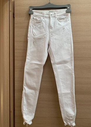 Pantalone bianco skinny, marque: Terranova, état: Neuf sans étiquette, taille: S, 14,99 €, 16,44 € Protection acheteurs incluse