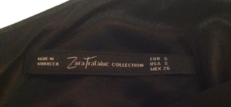 robe Zara noire  4