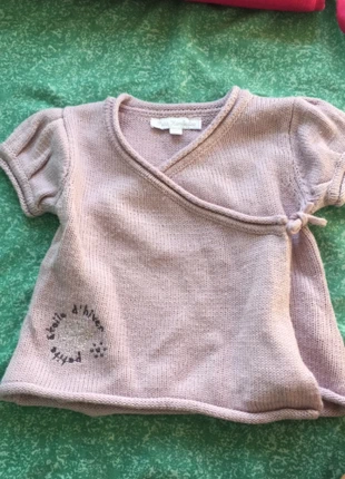 haut bébé fille, marca: Kimbaloo, estado: Muito bom, tamanho: 6-9 meses / 68 cm, €1.00, €1.75 inclui Proteção do Comprador