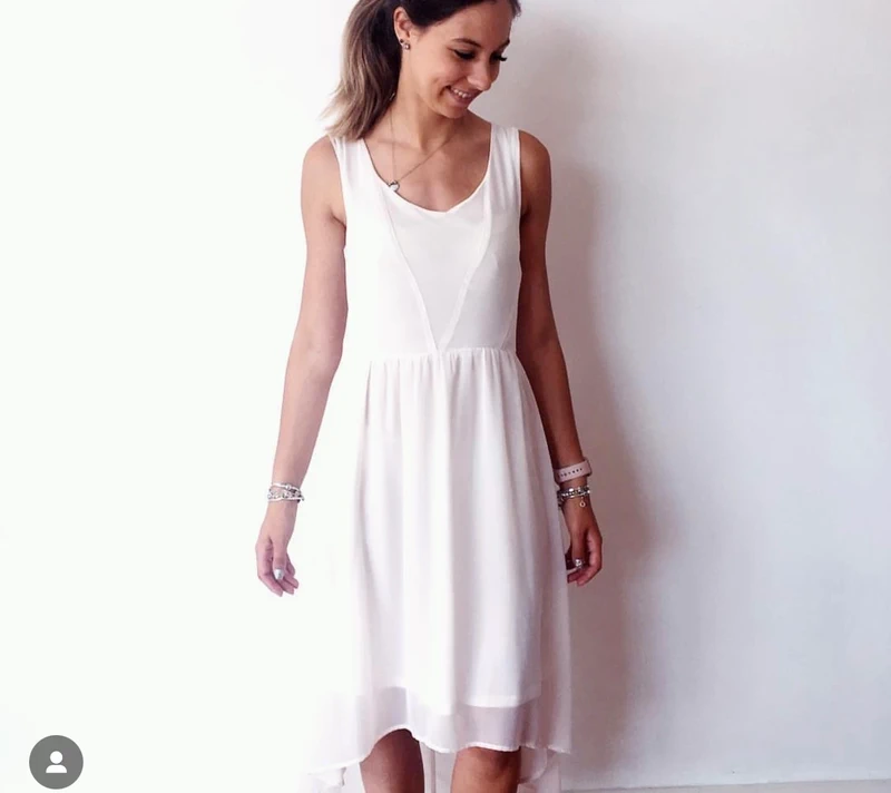 Robe blanche