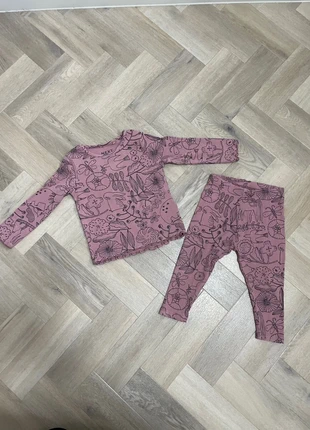 Girls Purple Floral and Animal Print Outfit, brand: Next, condition: Very good, size: 9-12 months / 74 cm, £4.00, £4.62 includes Buyer Protection
