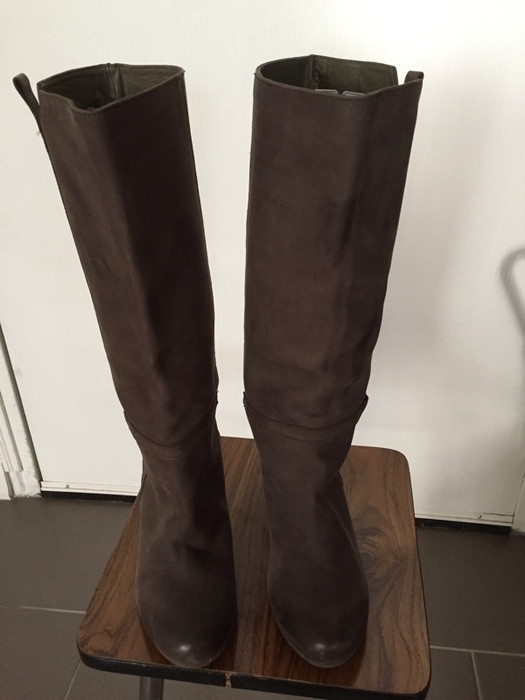 Bottes cuir move on marrons 2
