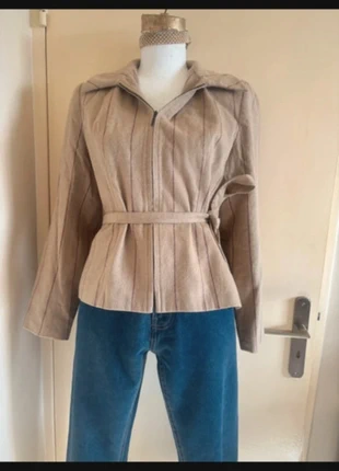 🌸 veste en laine avec doublure rayée beige bordeau doublure Autre Ton 40 🌸, marque: Autre Ton, état: Très bon état, taille: L / 40 / 12, 8,00 €, 9,10 € Protection acheteurs incluse